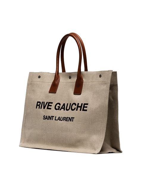 rive gauche yves saint laurent bag|ysl canvas tote bag.